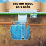 Oczyszczalnia biologiczna EKO-BIO 1500 l