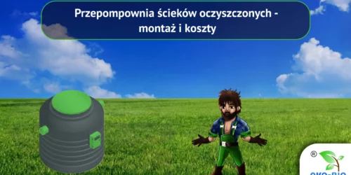Przepompownia ścieków oczyszczonych - montaż i koszty