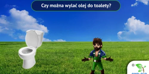 Czy można wylać olej do toalety?