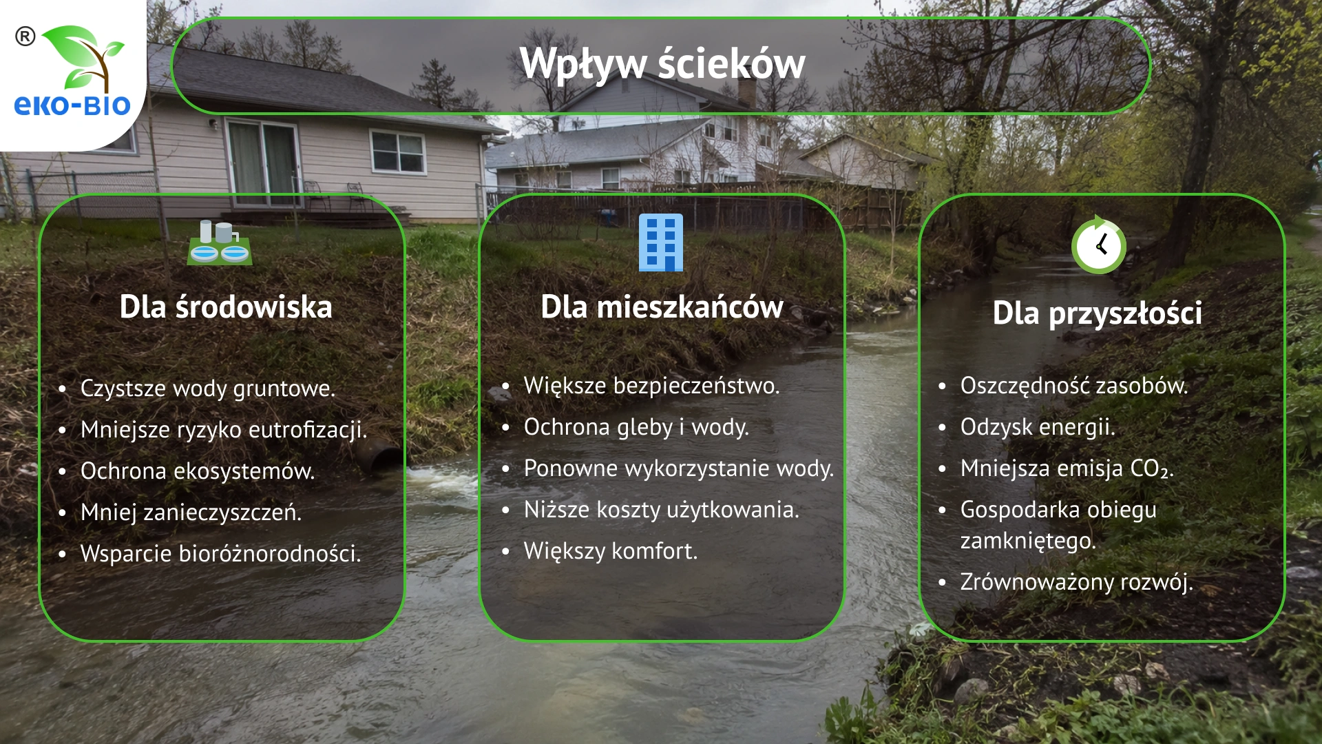 Co zyskujemy dzięki skutecznemu oczyszczaniu ścieków?