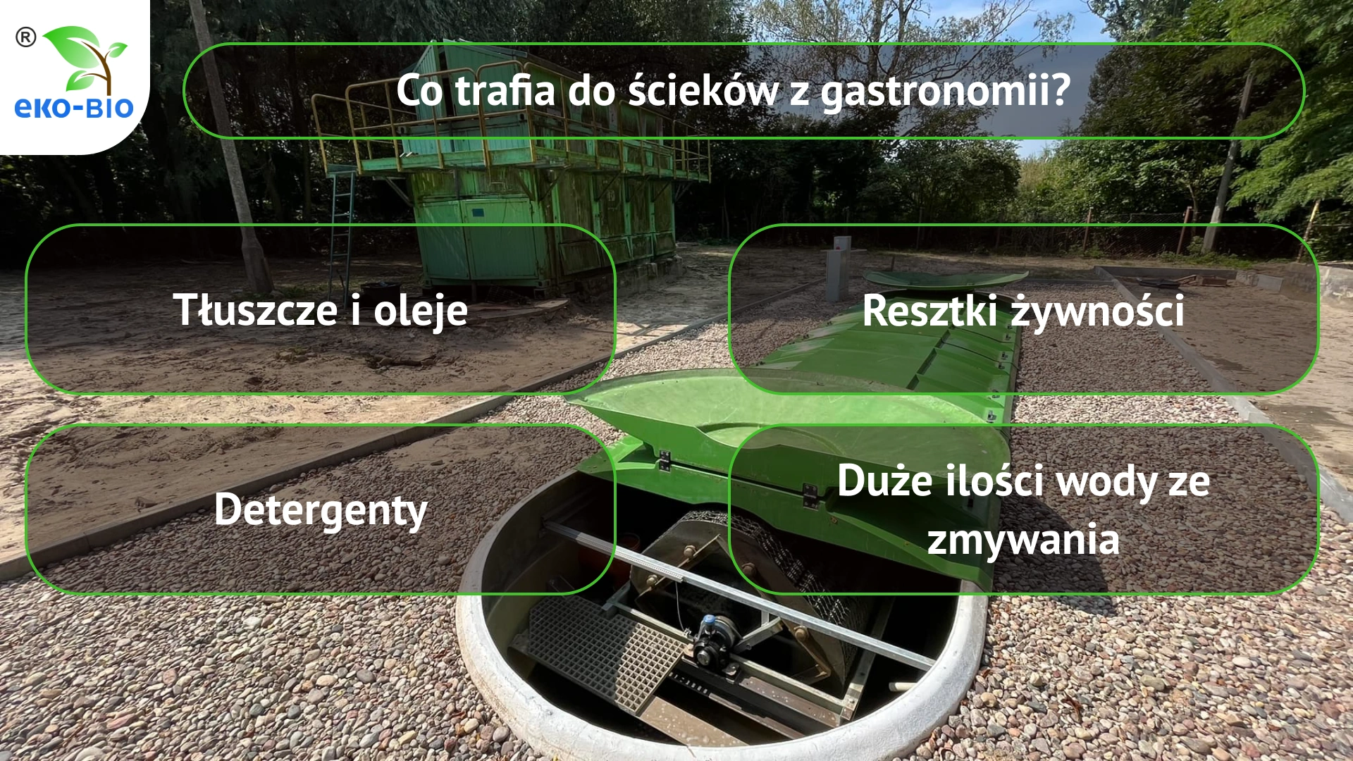 Co trafia do ścieków z gastronomii?