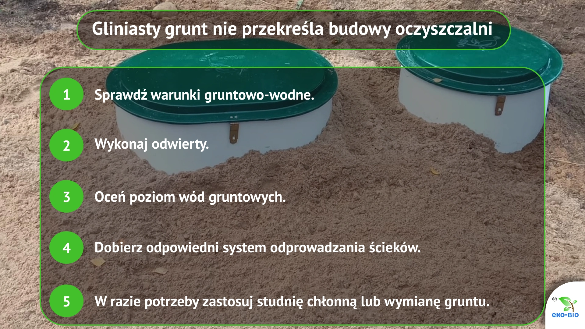 Gliniasty grunt nie przekreśla budowy oczyszczalni
