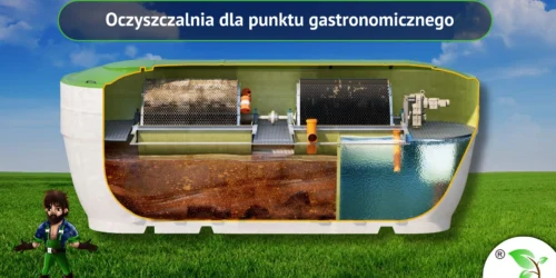 Oczyszczalnia dla punktu gastronomicznego