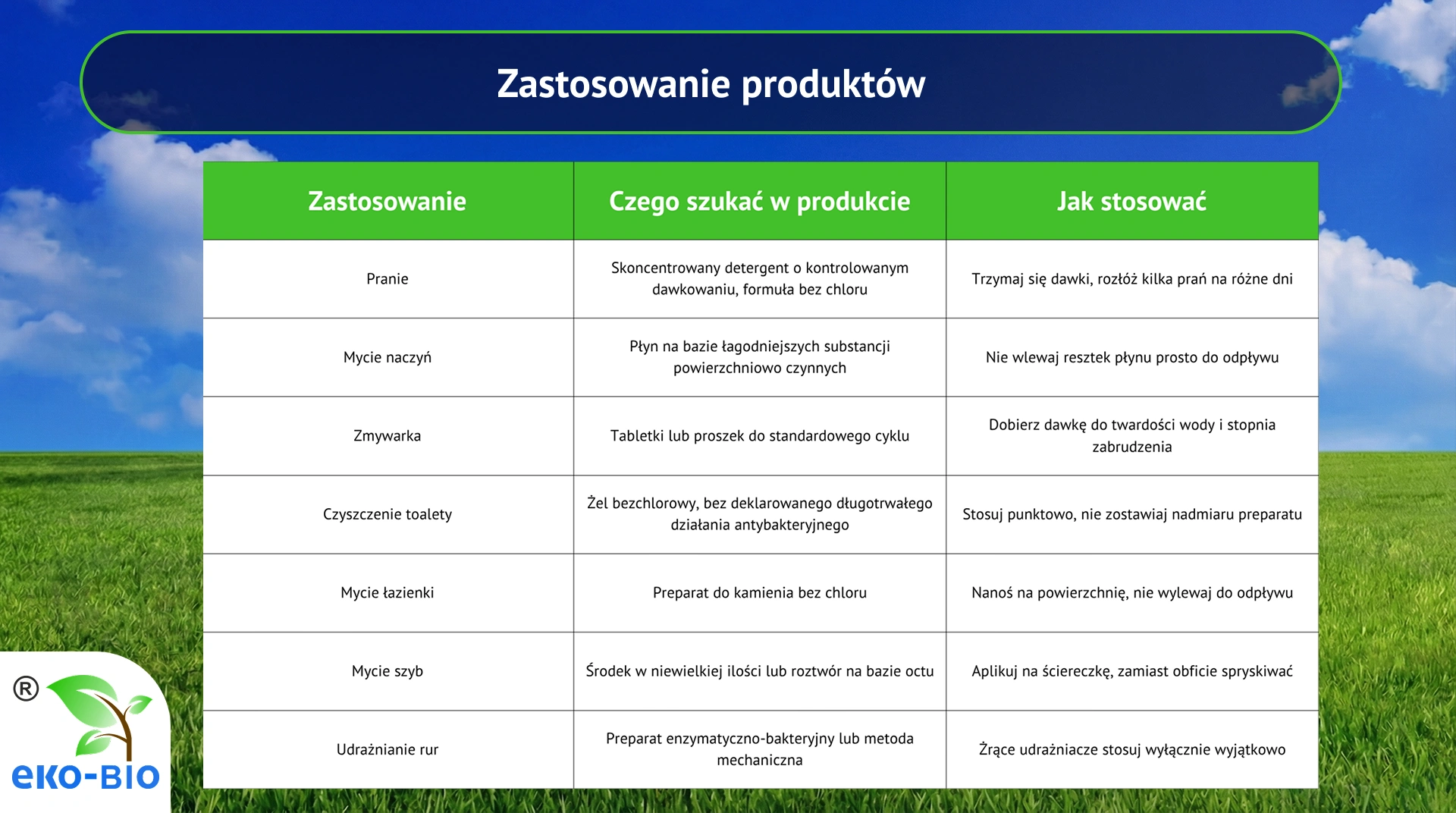 Jaka chemia do przydomowej oczyszczalni sprawdzi się przy codziennych obowiązkach?