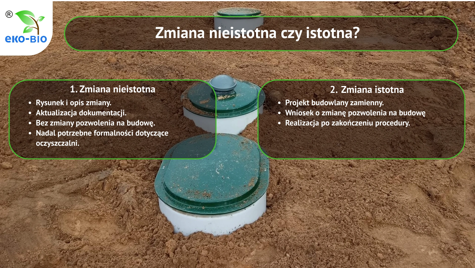 Zmiana nieistotna czy istotna?
