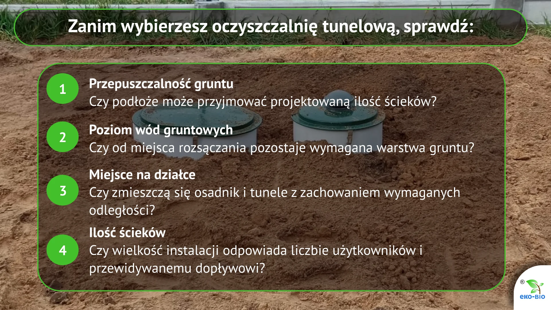Zanim wybierzesz oczyszczalnię tunelową, sprawdź: